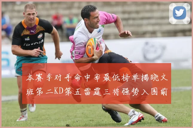 本赛季对手命中率最低榜单揭晓文班第二KD第五雷霆三将强势入围前十
